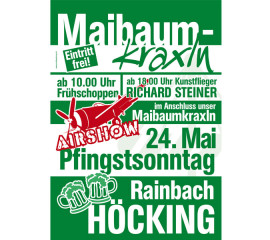 Flyer „Maibaumkraxln – Höcking“